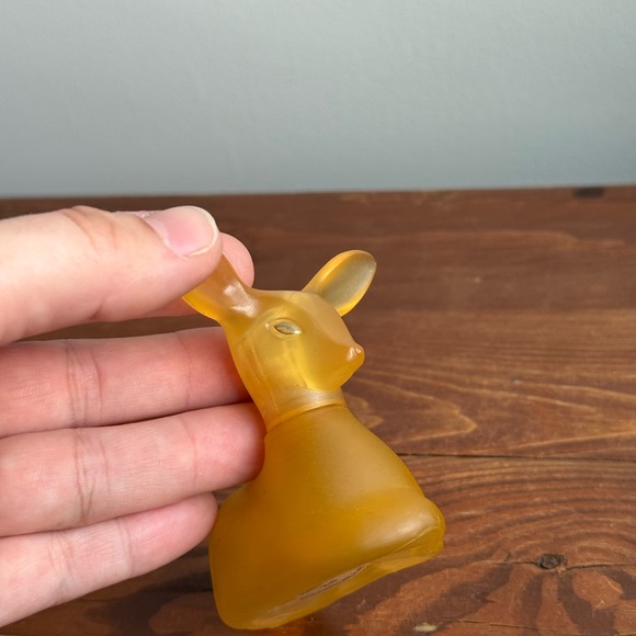 Avon Vintage 70s Precious Doe Fawn Deer Empty Perfume Bottle - Picture 8 of 16